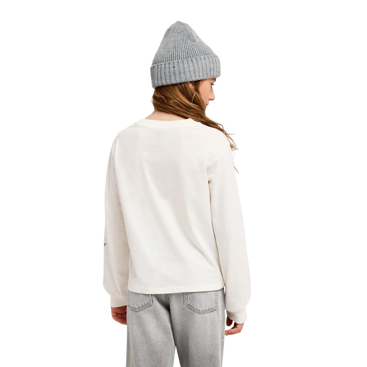 T-Shirt, manches longues, col rond, . blanc coconut milk, ROXY