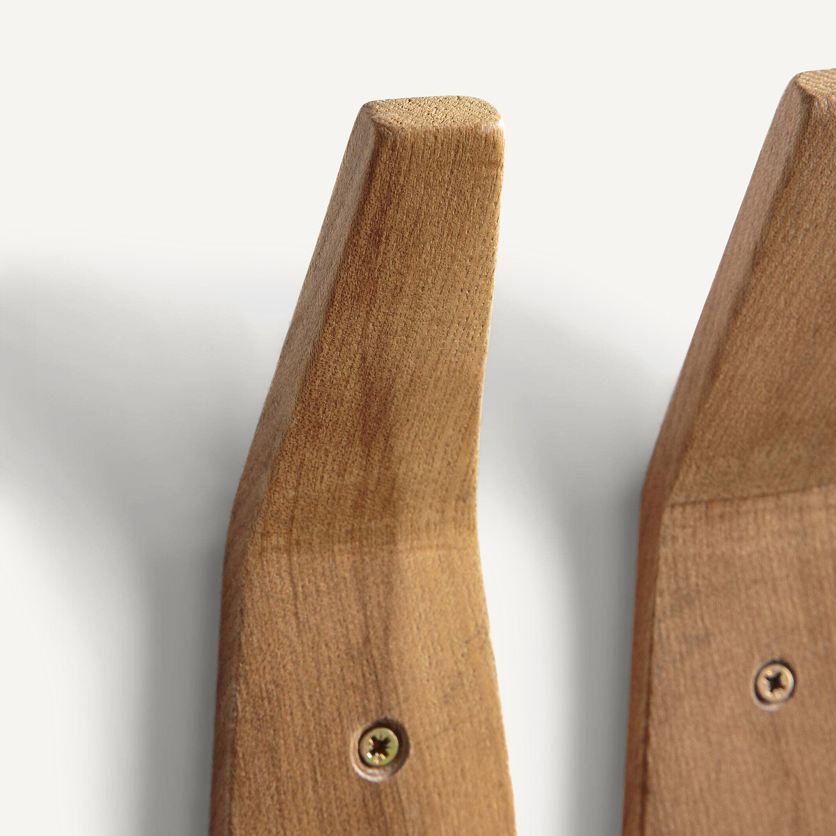 Lot de 2 patères en orme massif, YOTAKA bois naturel, AM.PM