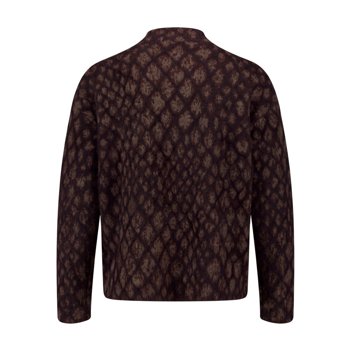 Pull-over en maille à motifs black/brown, ZERO
