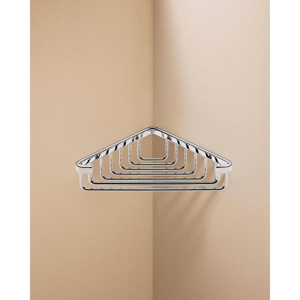 Étagère D'angle Douche mural ARCHITECT chrome, COSMIC