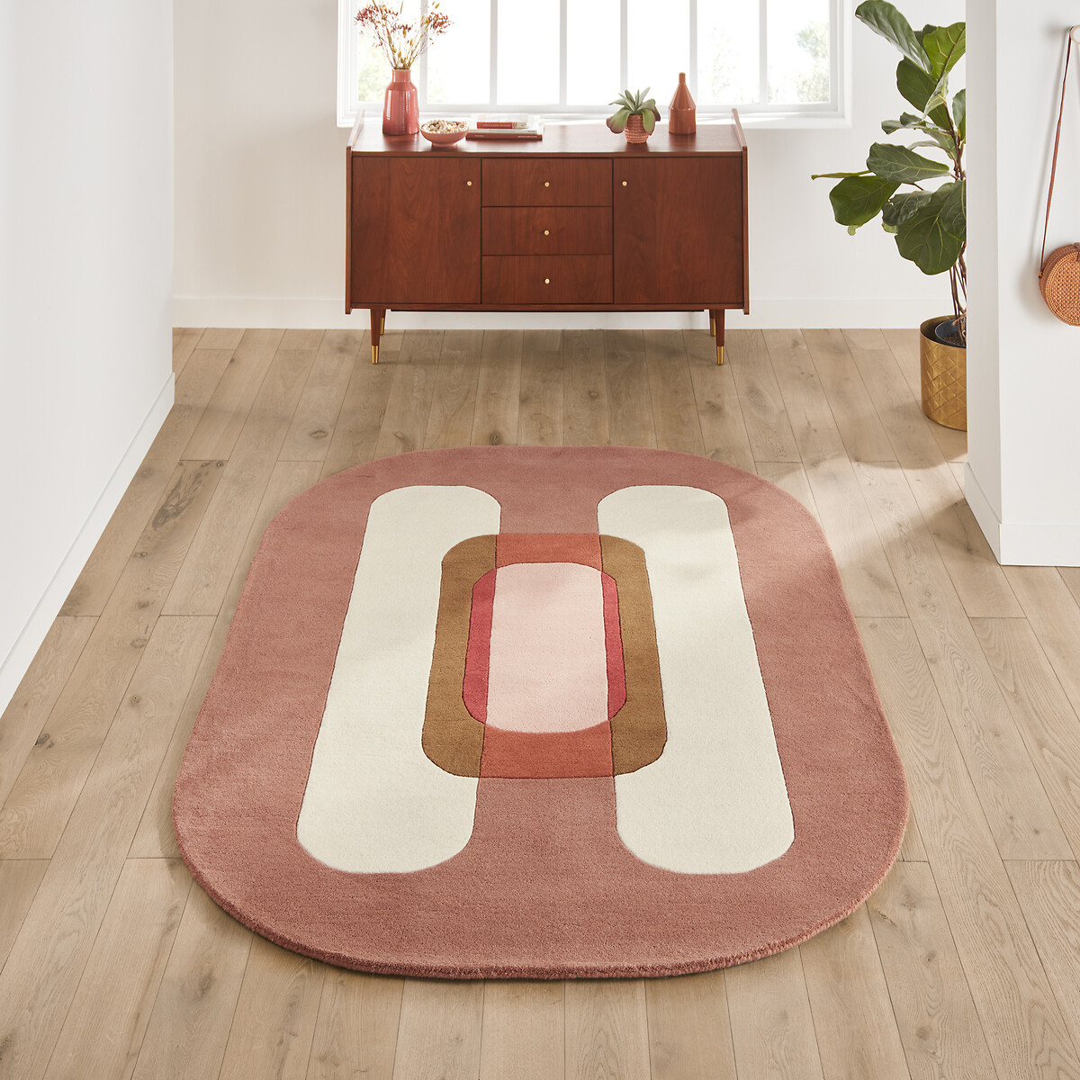 Tapis en laine, Leygil multicolore, LA REDOUTE INTERIEURS