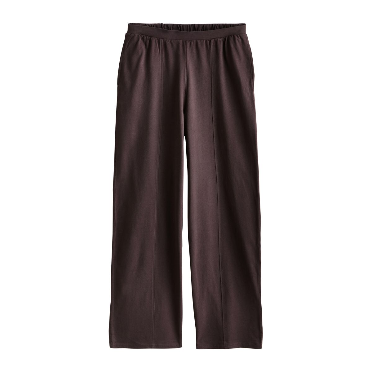 Pyjama manches courtes avec taille cintrée marron chocolat, NEXT