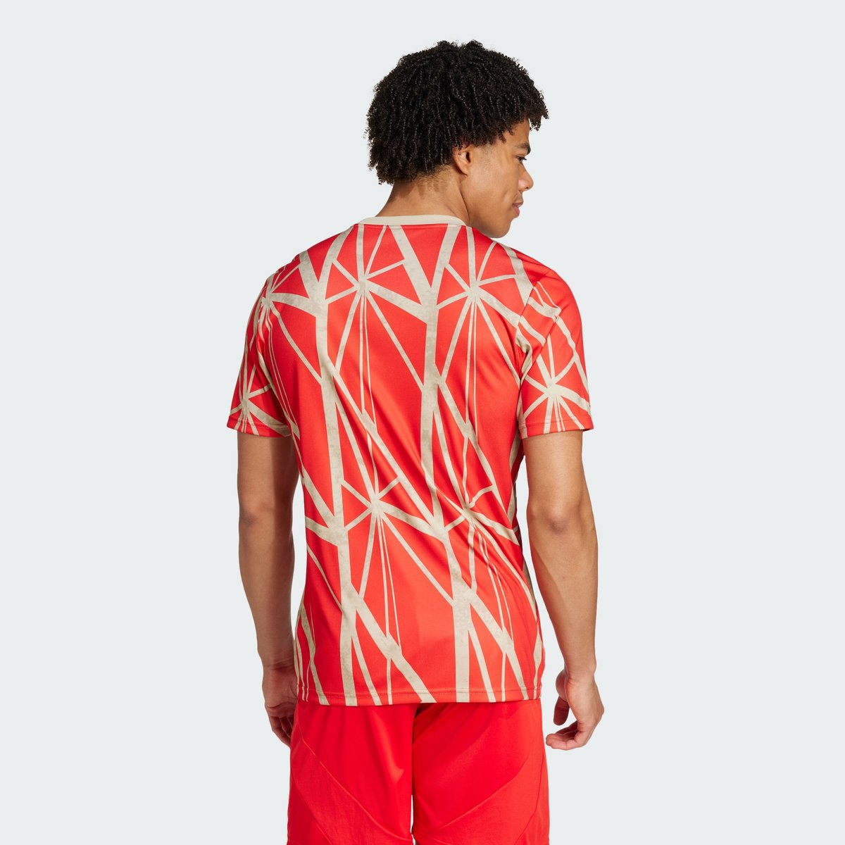 Maillot d’échauffement FC Bayern red, adidas Performance