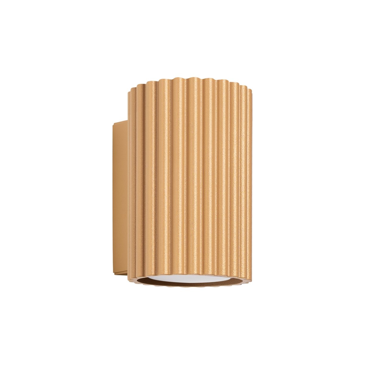 Applique Aluminium Doré GU10 1 Karbon 10 jaune, EDEN