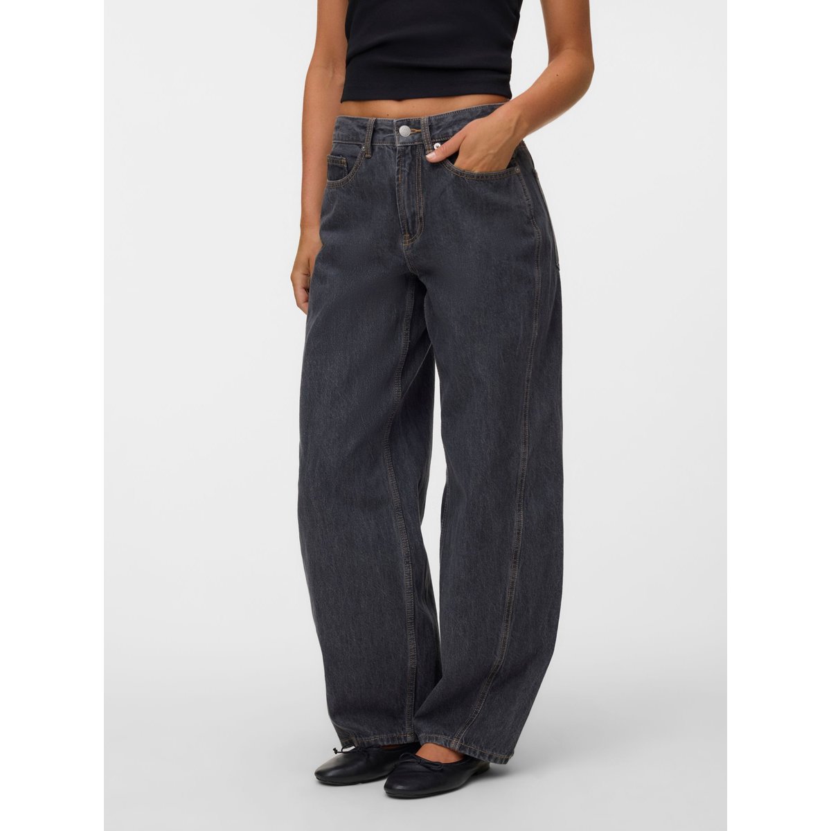Jean dark grey denim, VERO MODA