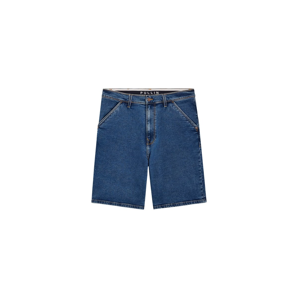 SHORT LOOSE BROOME bleu foncé, PULLIN