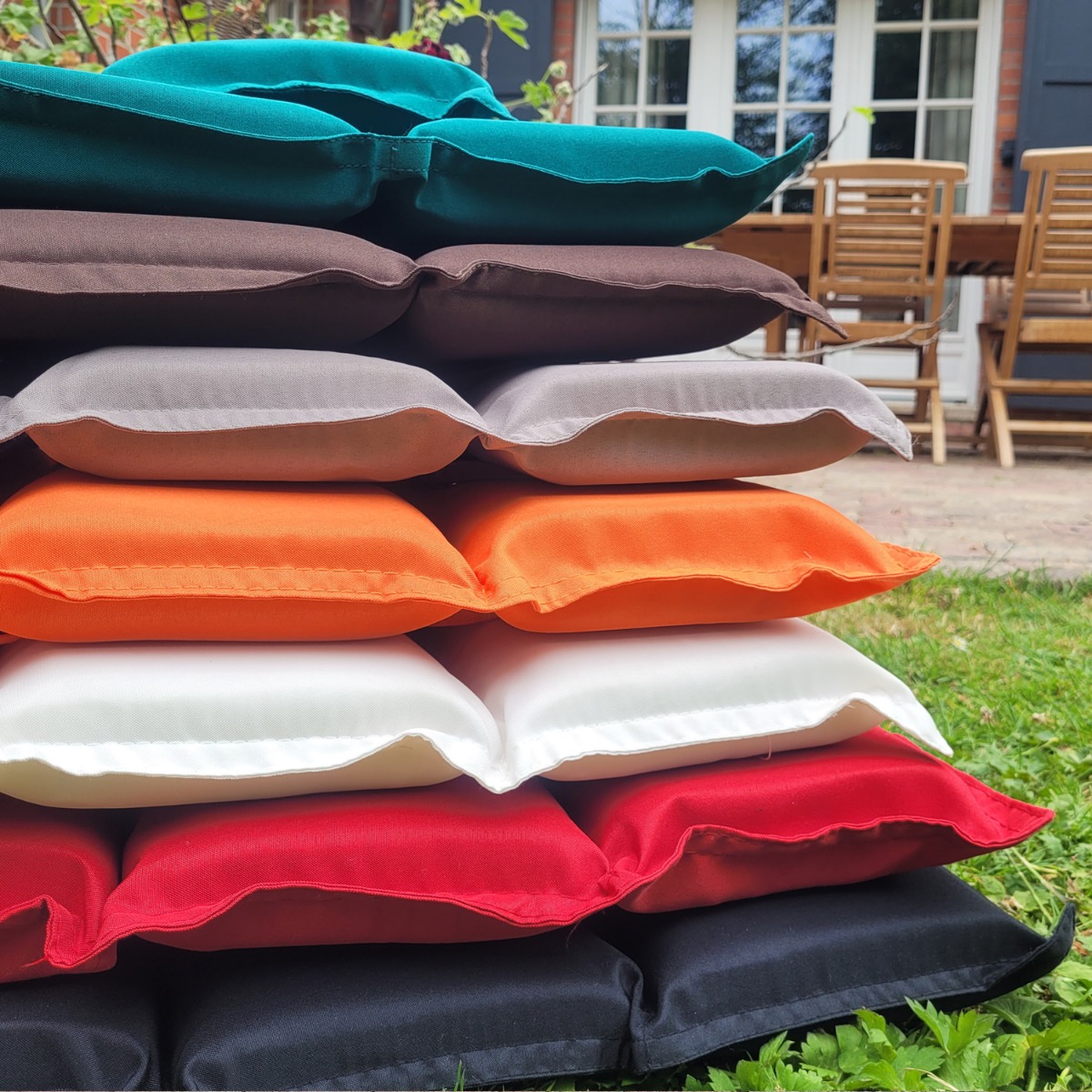 Matelas pour bain de soleil rouge, TECK ATTITUDE