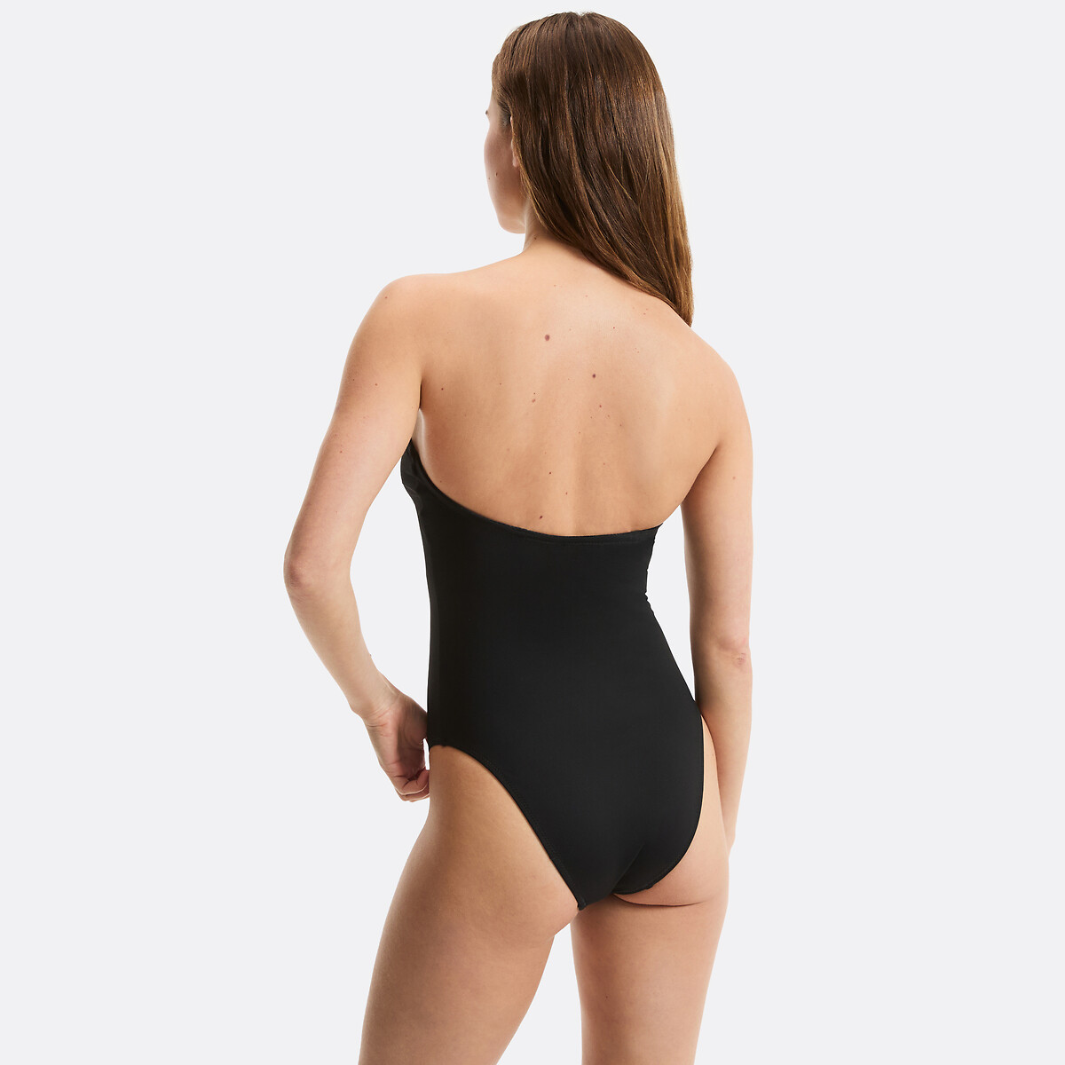 Costume da bagno intero bustier nero , ANNE WEYBURN