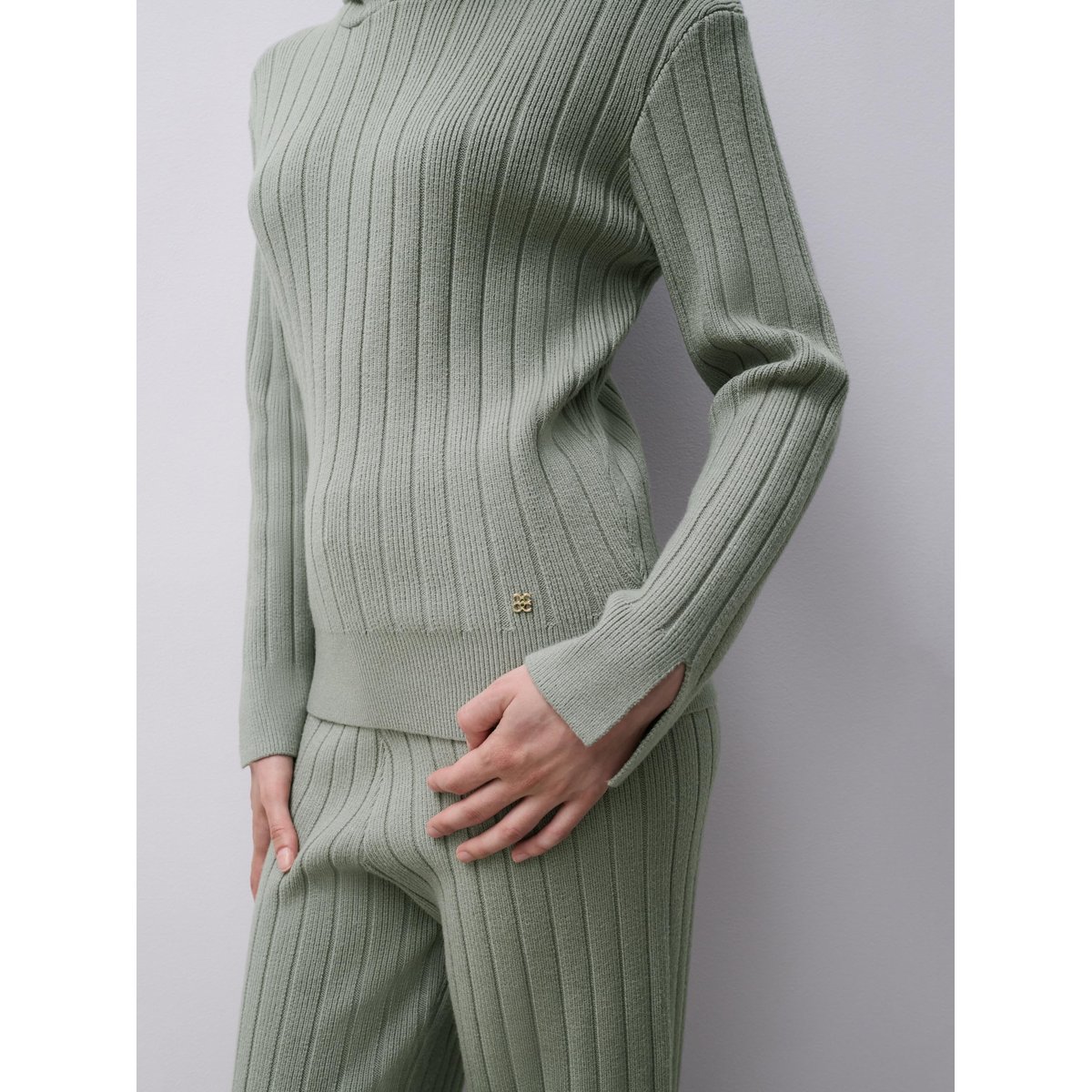 Pull TWIST soft jade, CHANTELLE