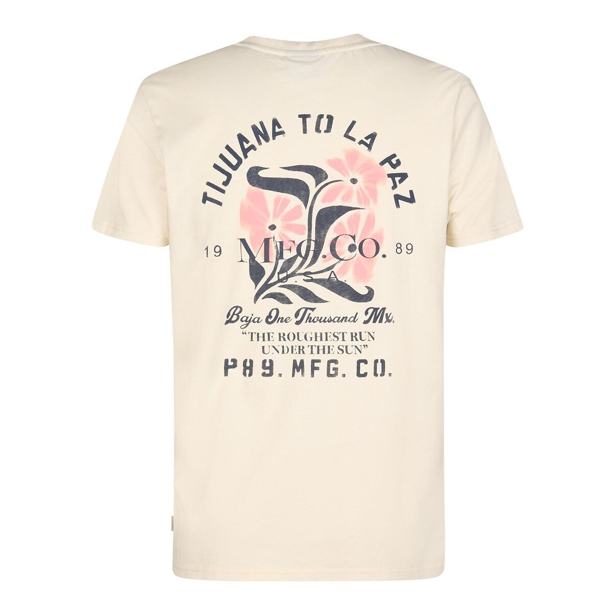 Short Sleeve T-Shirt cream, PETROL INDUSTRIES