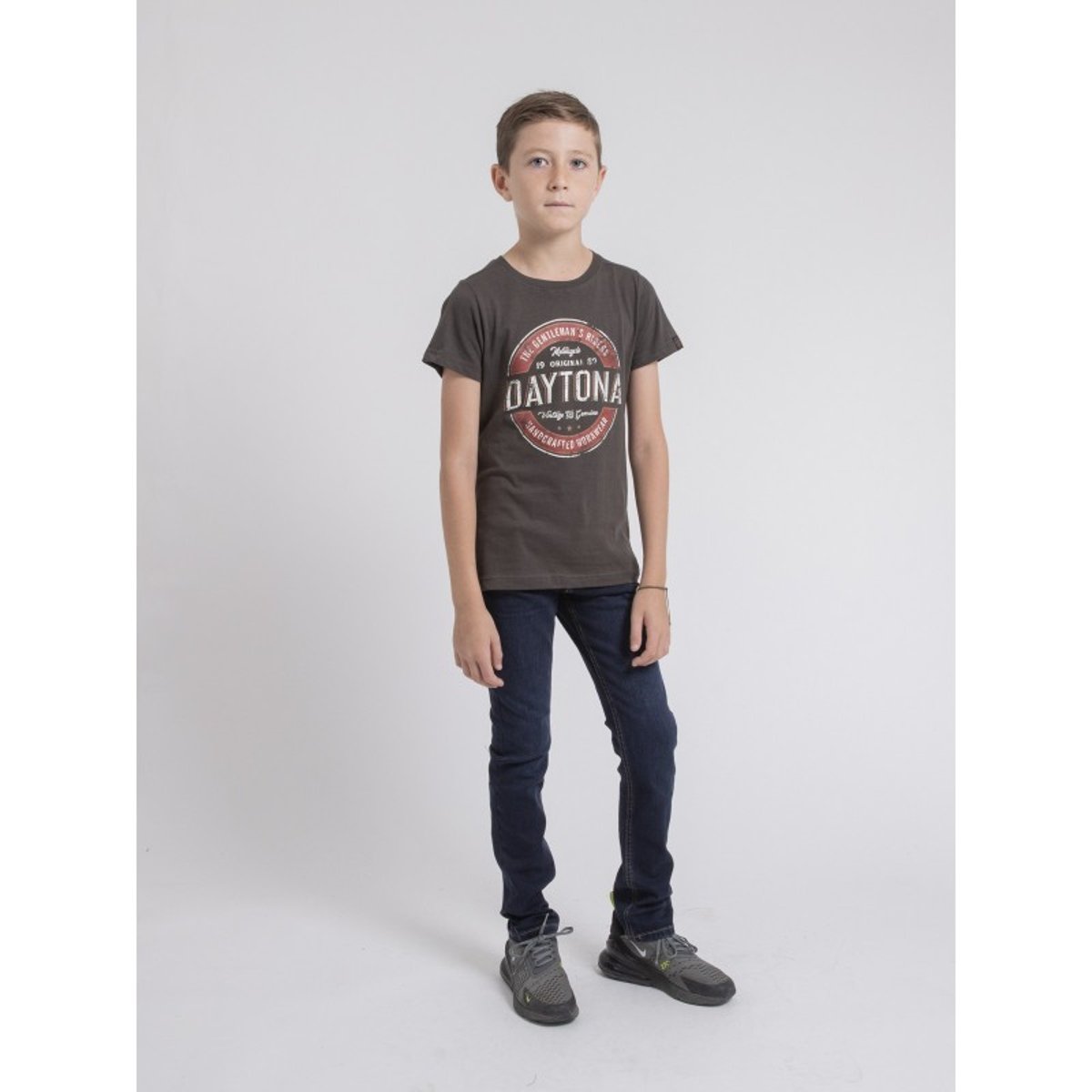 T-shirt Col Rond Pur Coton Jocoby-j gris, RITCHIE