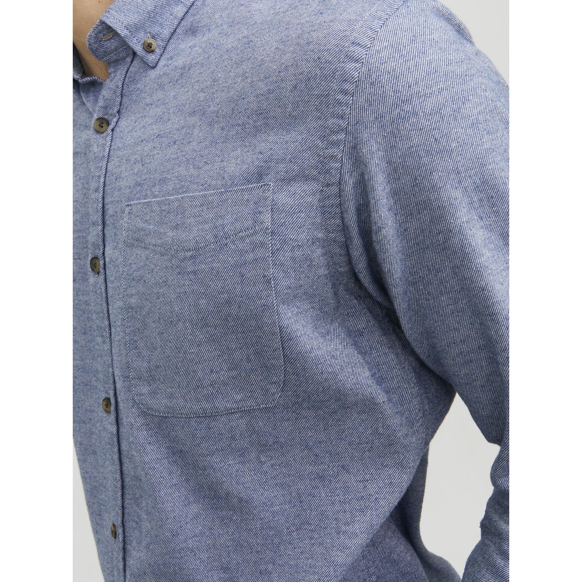 Chemise unie Jjeclassic bleu pâle, JACK & JONES