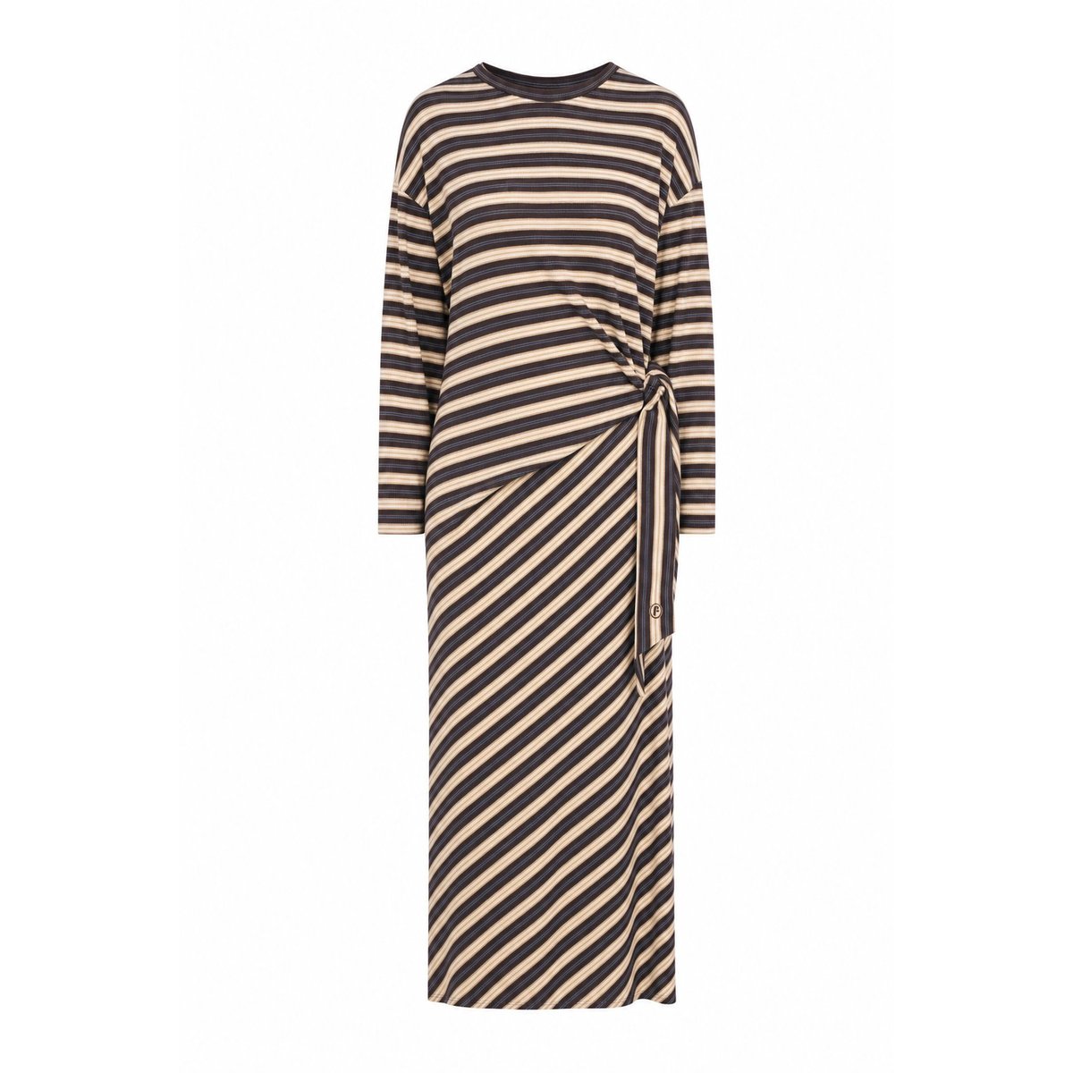 Robe Mio longue MIO marron glace, FRNCH