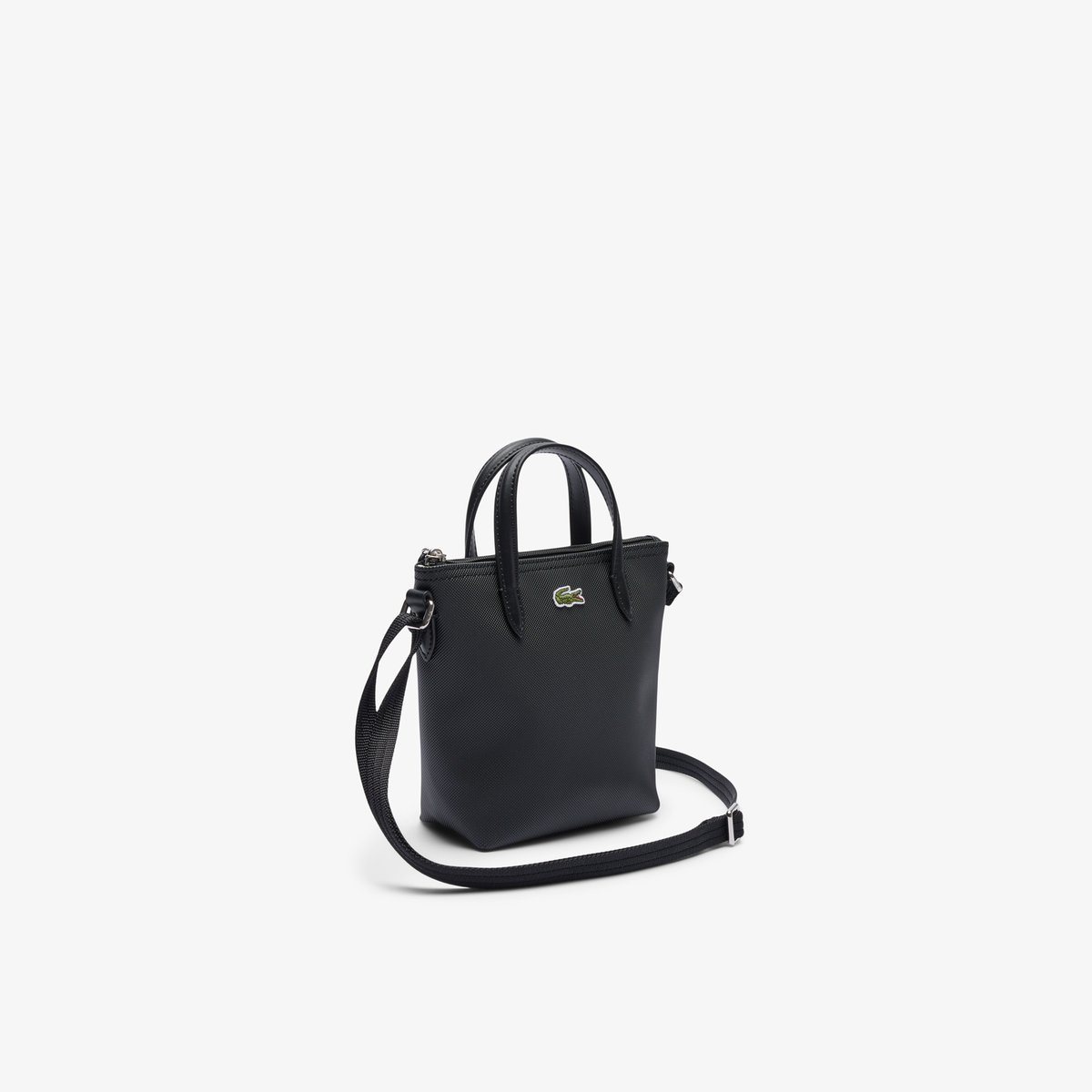 Mini sac cabas L.12.12 Concept noir-000, LACOSTE
