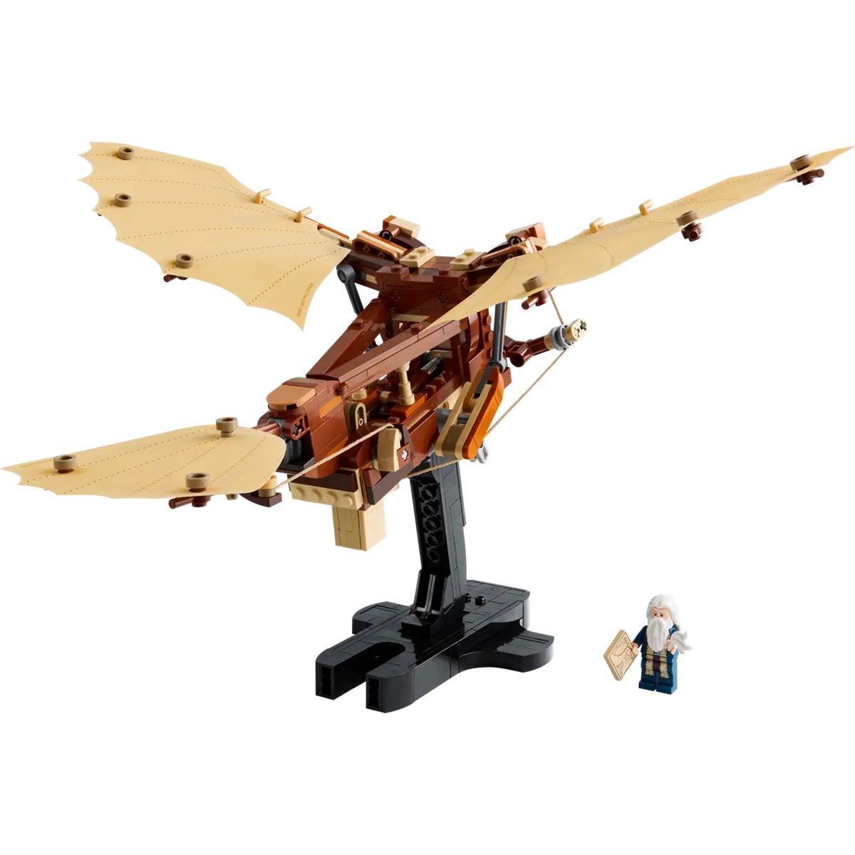 La machine volante de Léonard de Vinci multicolore, LEGO