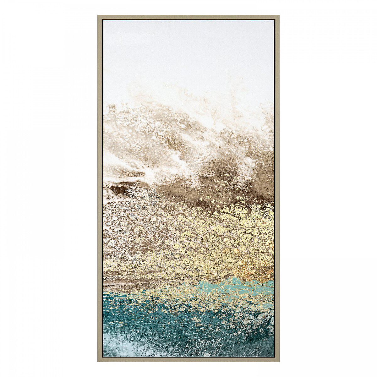 40x80cm Tranquil Trilogy Framed Canvas blue, ÉDITÉ