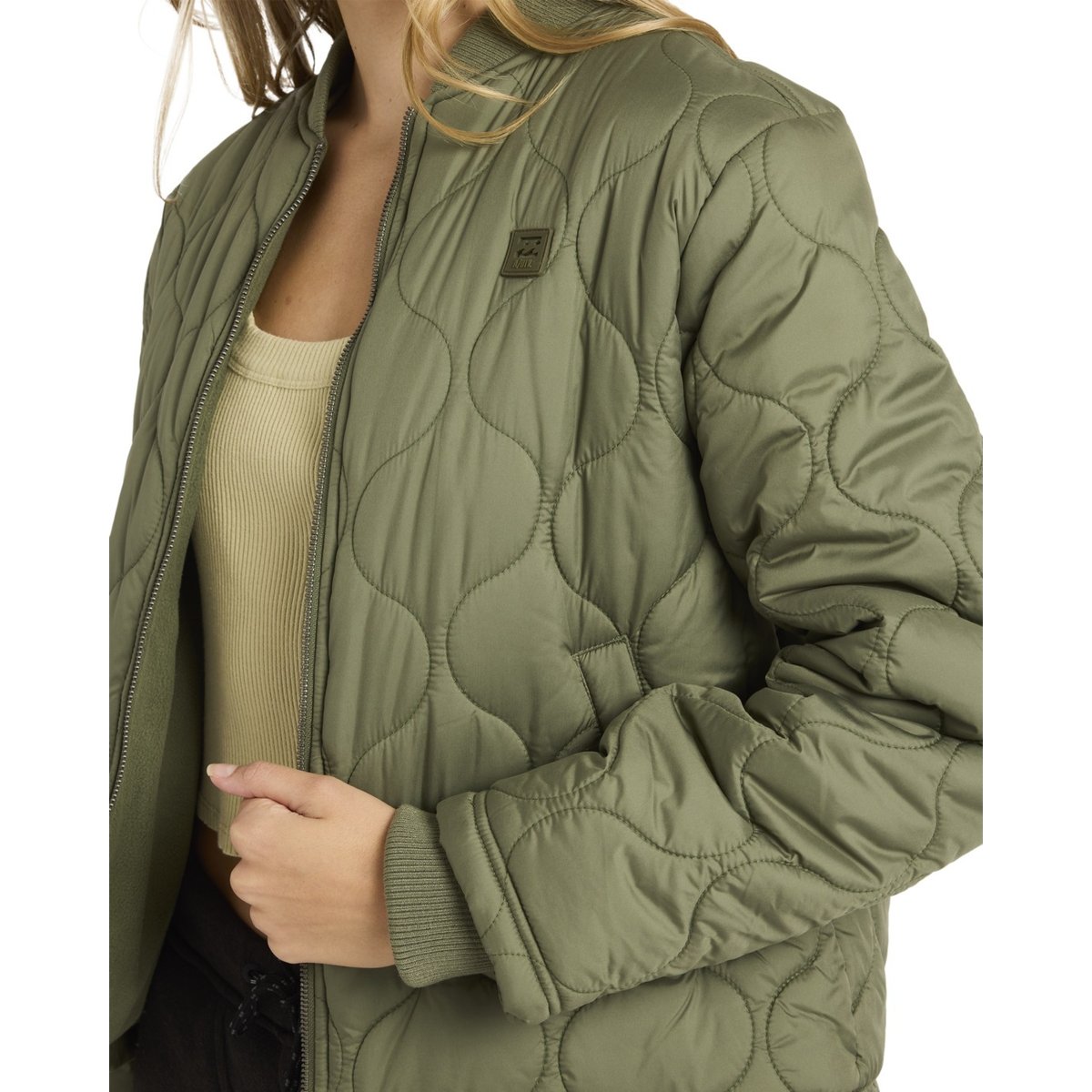 Veste bomber CUESTA vert treehugger, BILLABONG