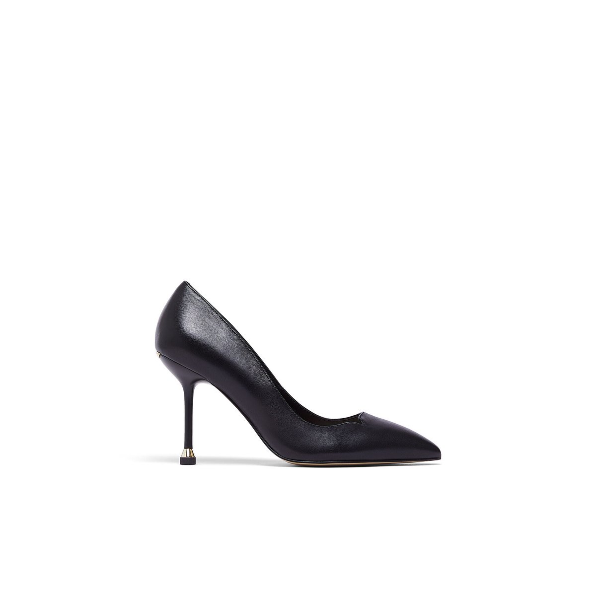 Escarpins en cuir nappa souple noir, LIU JO