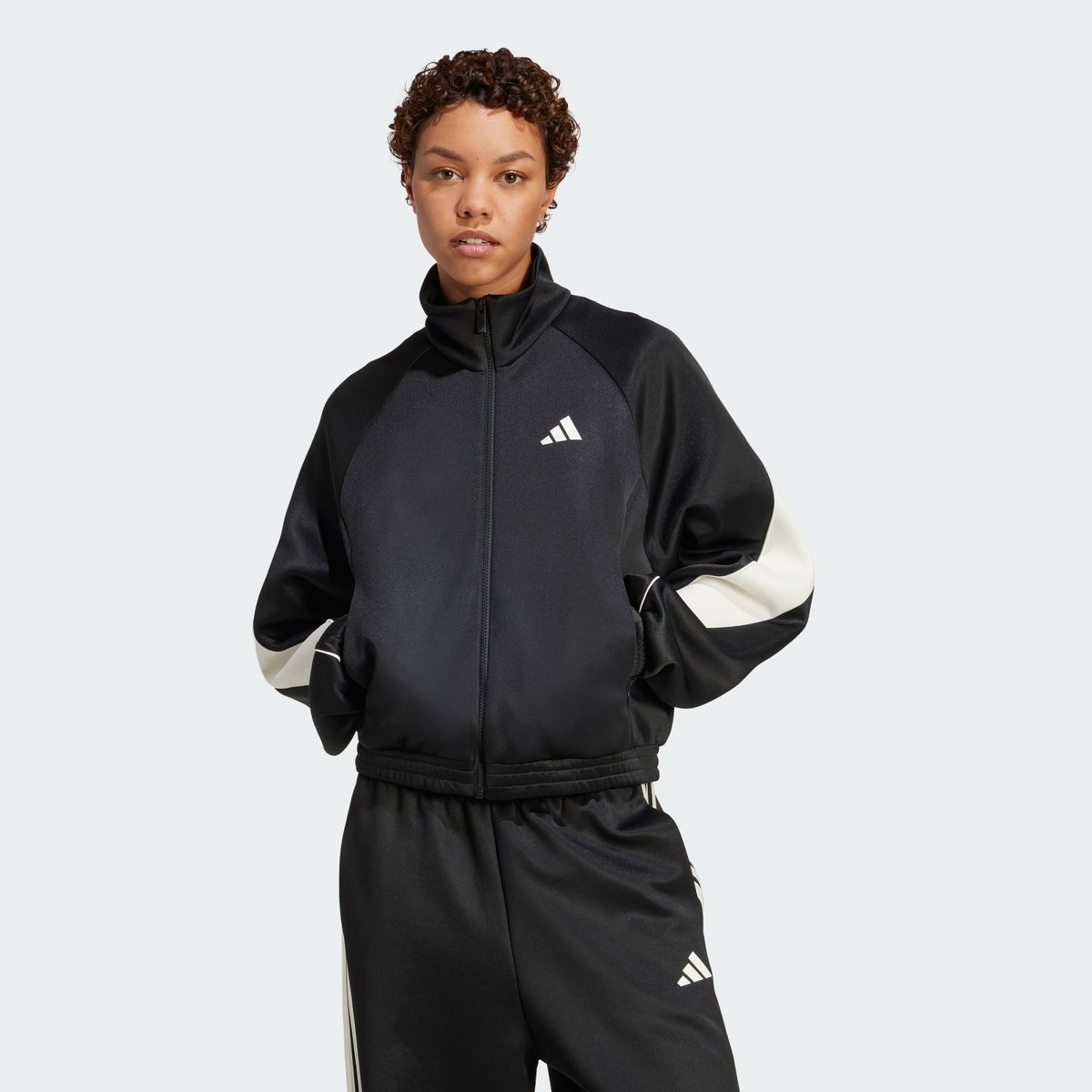Veste zippée STADIUM noir, ADIDAS SPORTSWEAR