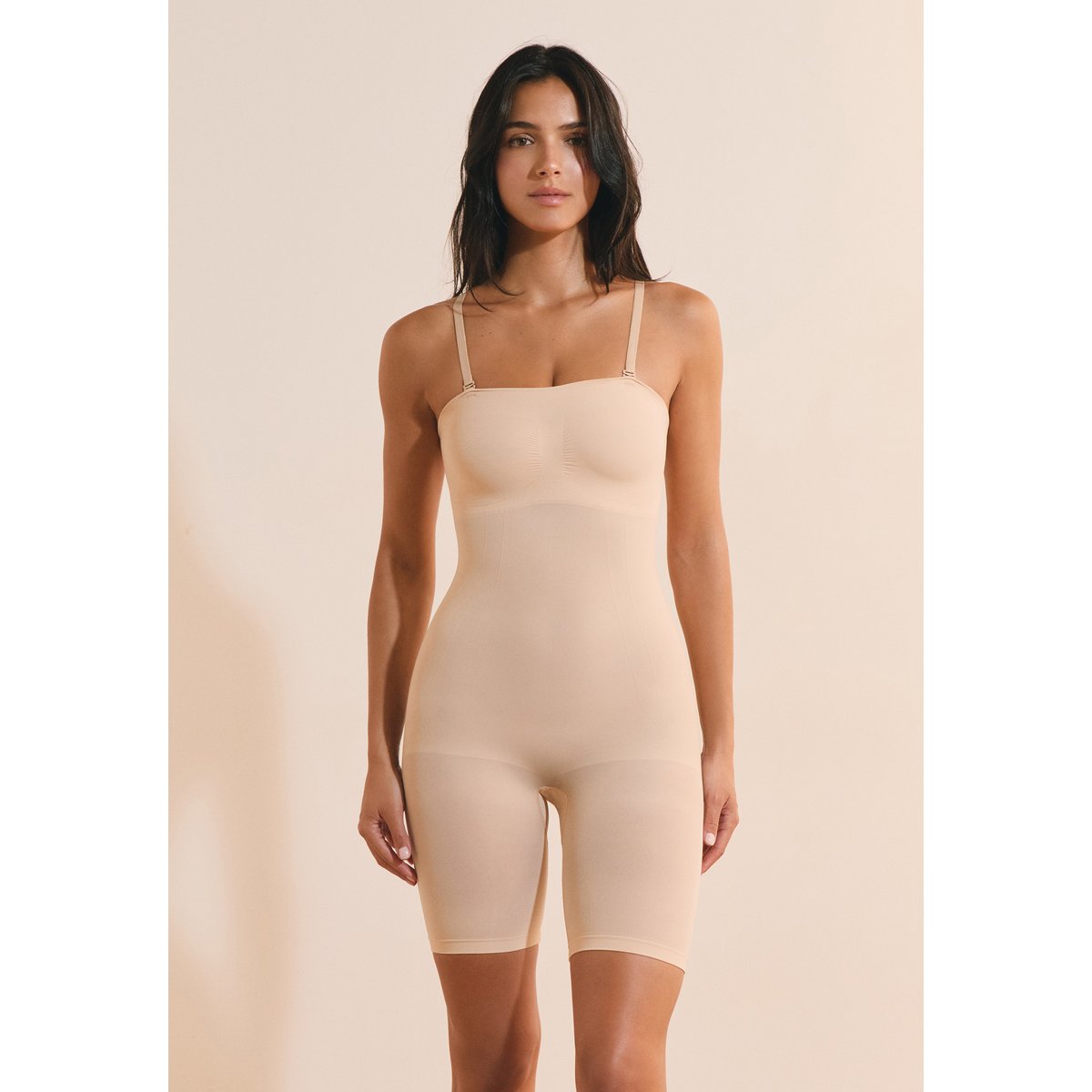 Combinaison avec pads amovibles sculptante PURE SCULPT lin, ETAM