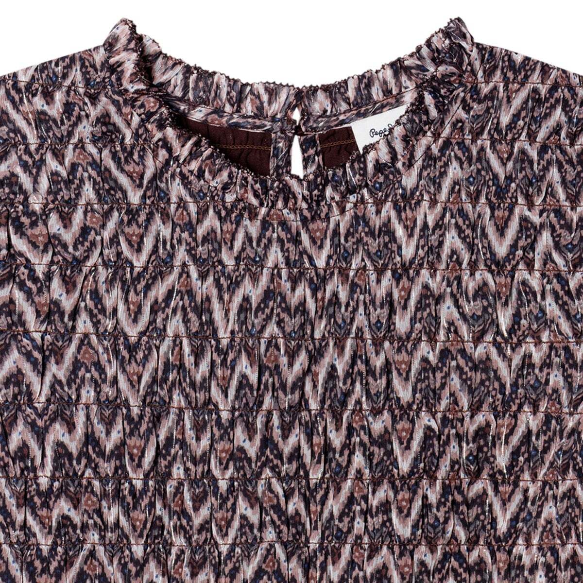 Robe Courte À Imprimé Fantaisie gris cendre, PEPE JEANS