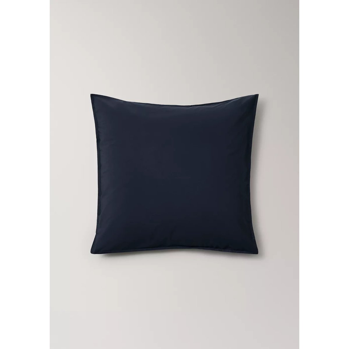 Taie d’oreiller 100 % coton 60x60 cm bleu marine, MANGO HOME