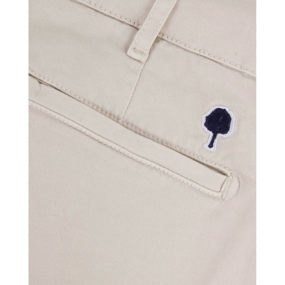 Chino coupe fuselée BRIX ecru, FAGUO