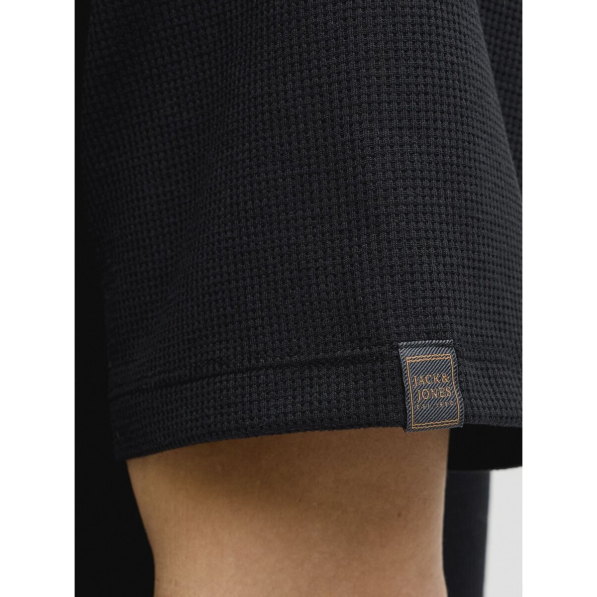 T-shirt manches courtes noir, JACK & JONES