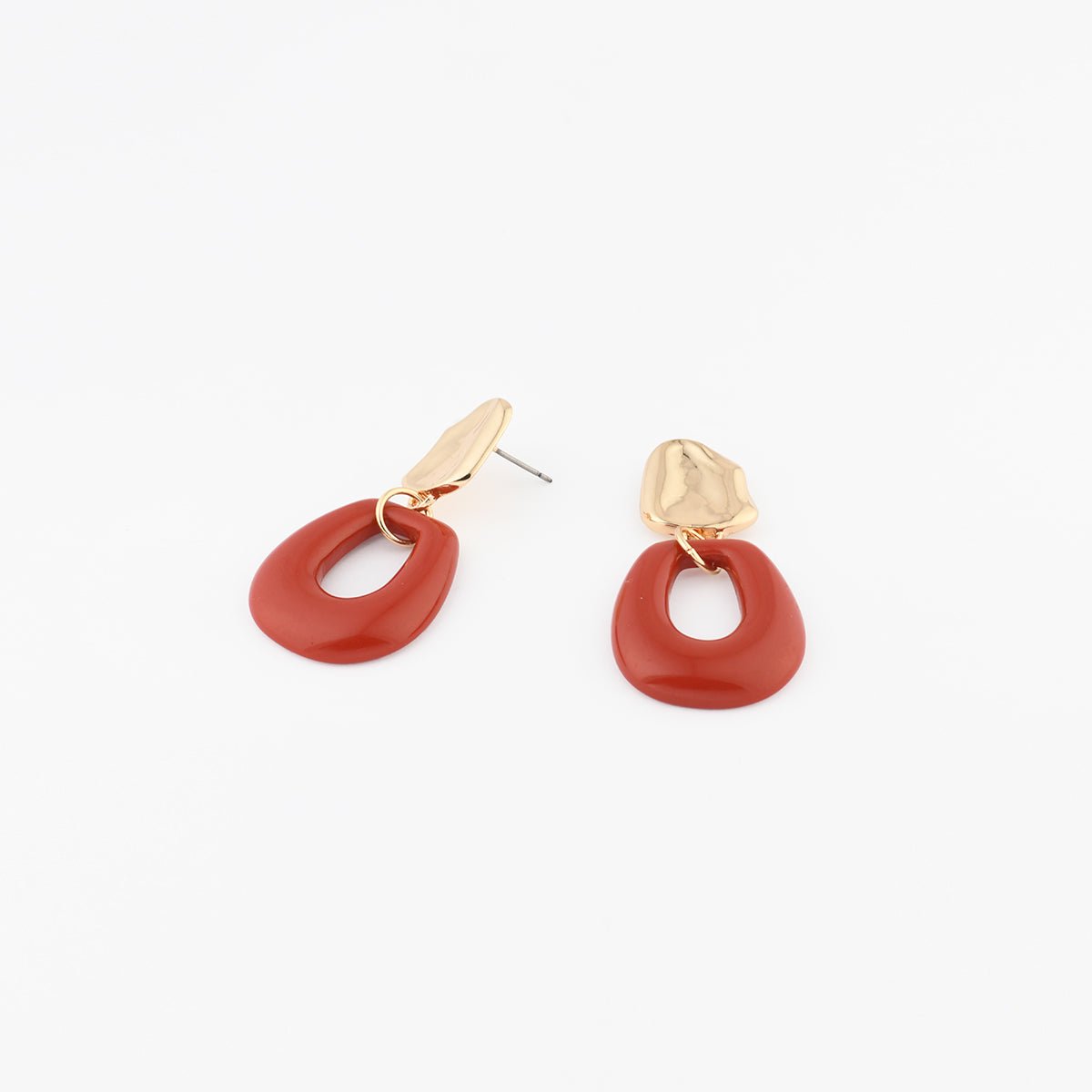 Boucles d'oreilles oranges vintage orange, BALABOOSTE