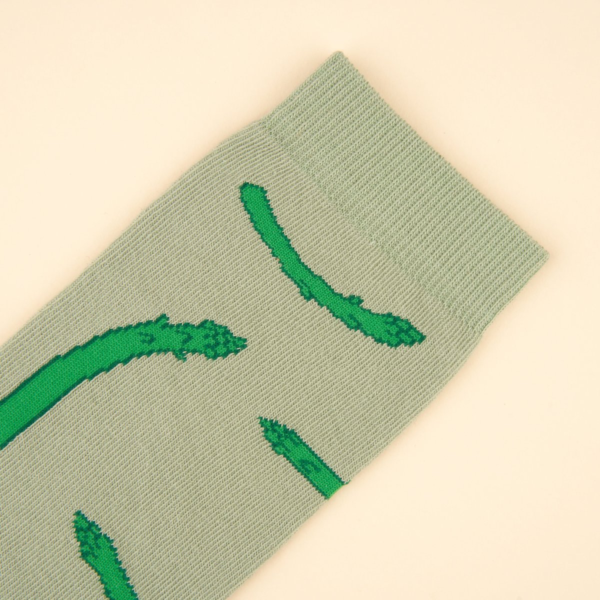 Chaussettes ASPERGE vert, COUCOU SUZETTE