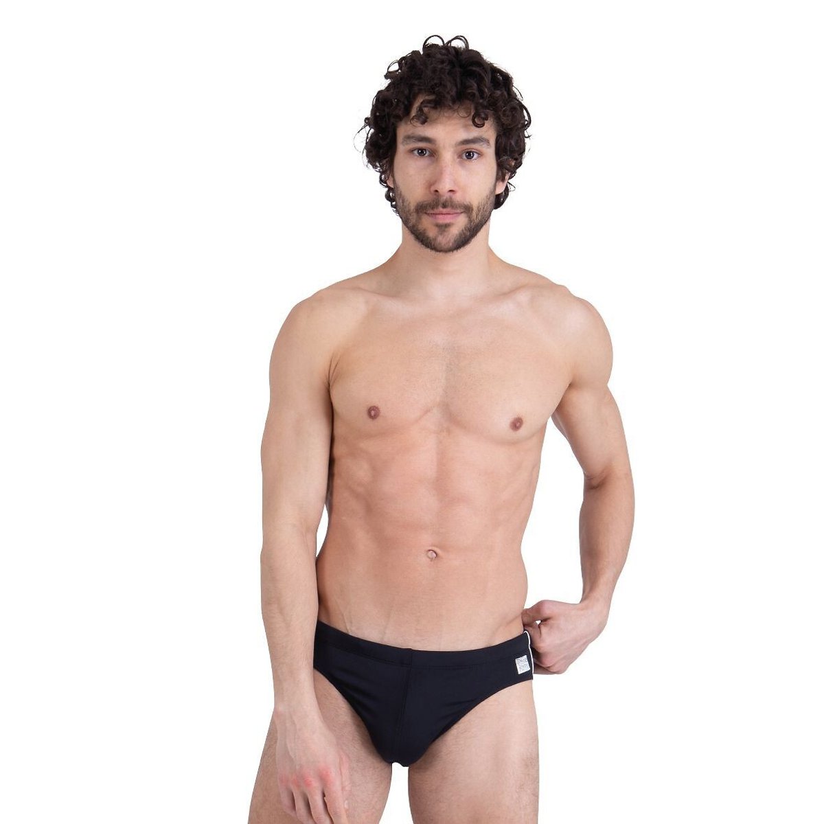 Slip de bain noir, ATHENA