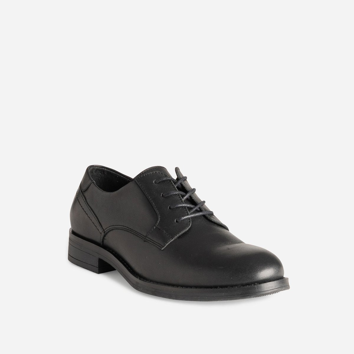Derby en cuir FAUSTO noir, ERAM