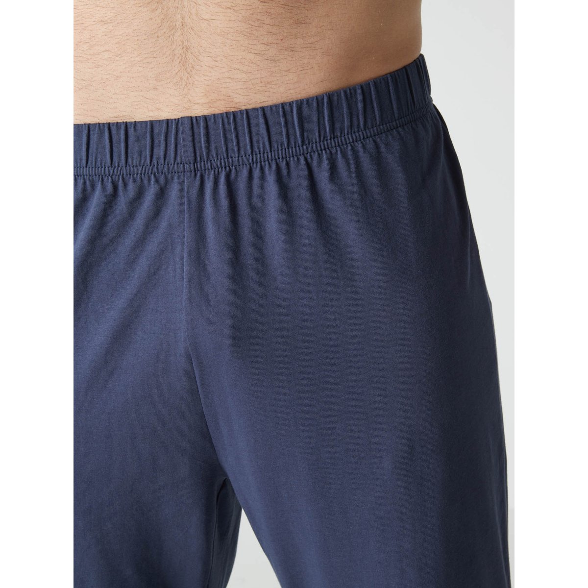 Pyjama forme jogging en jersey imprimé bleu, DAXON