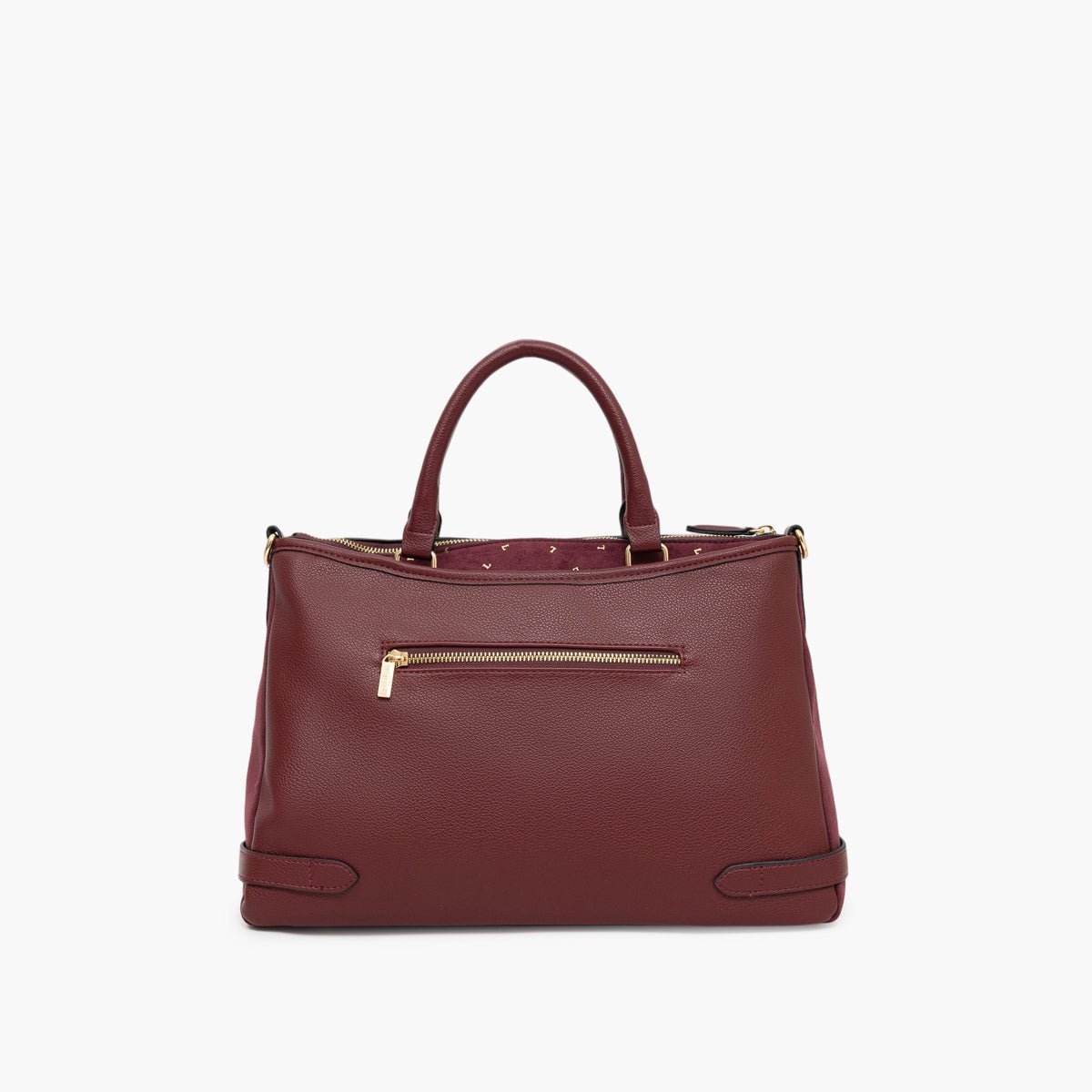 Grand sac shopper Tobi bordeaux,doré, LOLLIPOPS