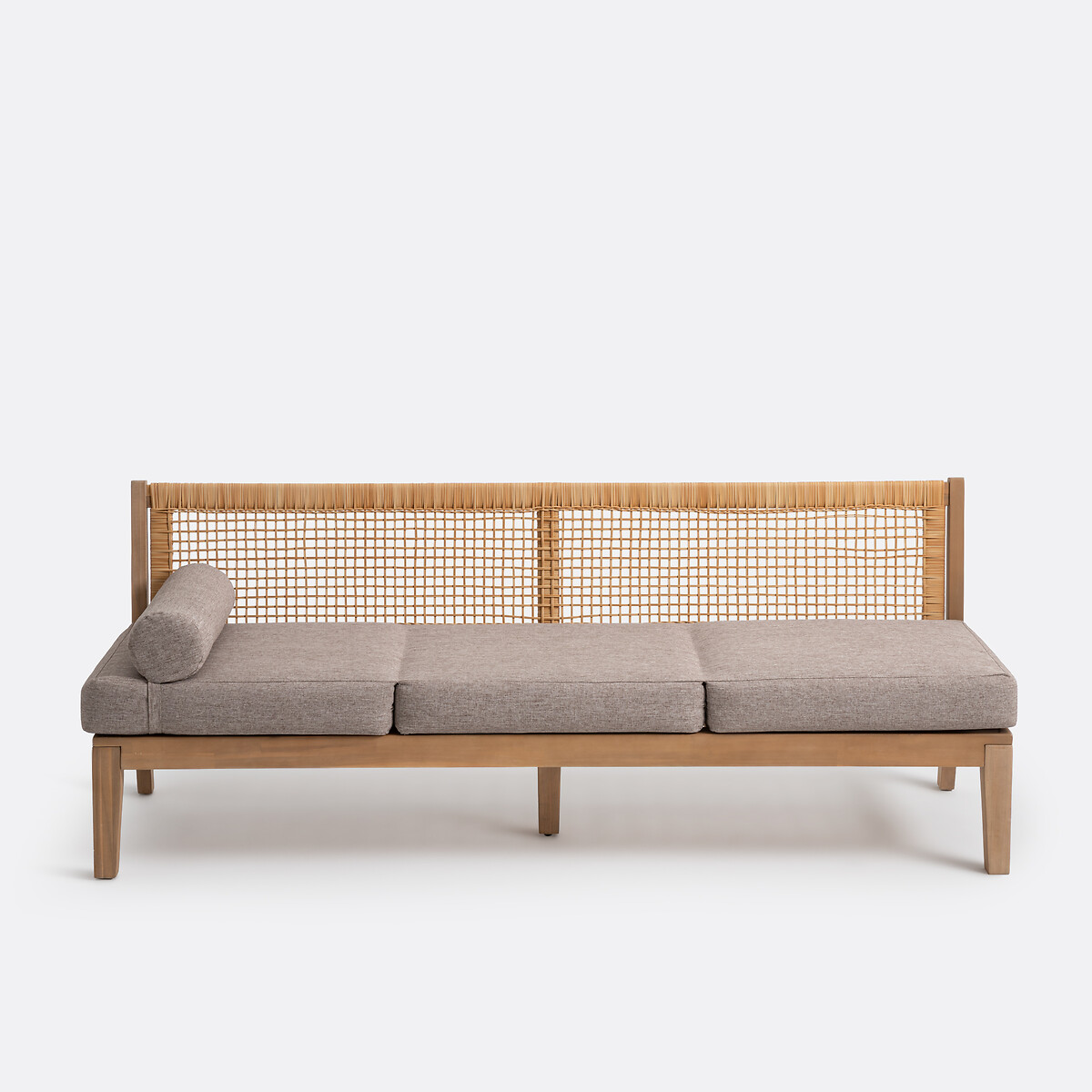Modulaire tuinbank, 3-zits Cedalia kleur naturel, LA REDOUTE INTERIEURS