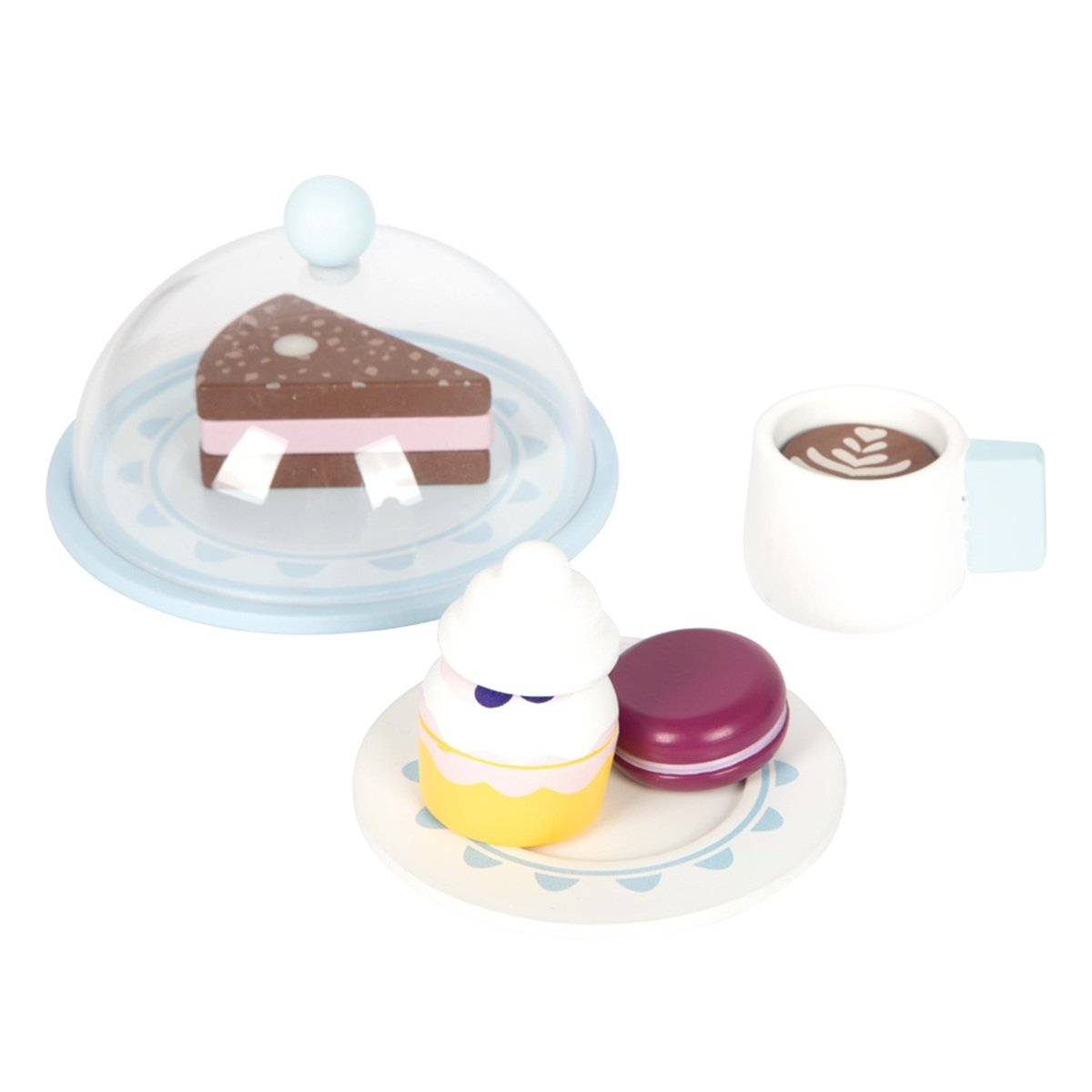 Set de café barista marron, SMALL FOOT COMPANY