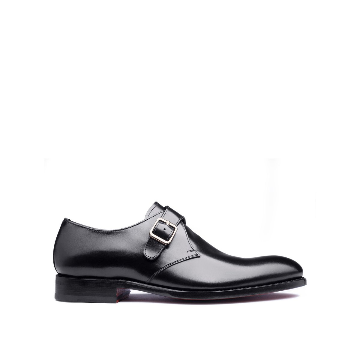 Chaussure Monk en cuir BECKETT noir, FINSBURY