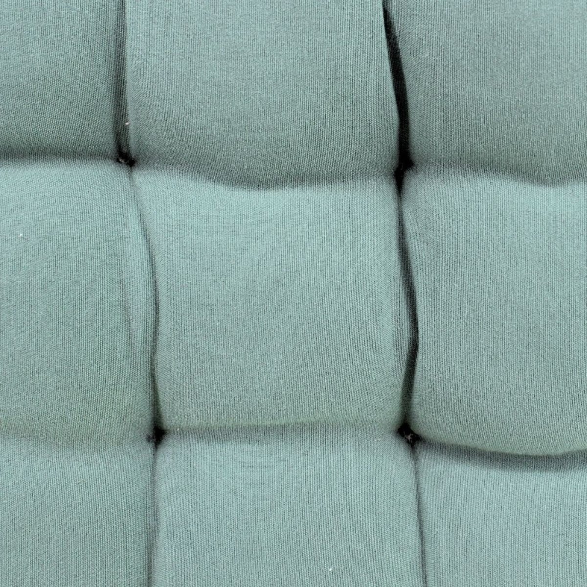 Lot de 4 galettes de chaise 40x40cm vert, ORNAMI