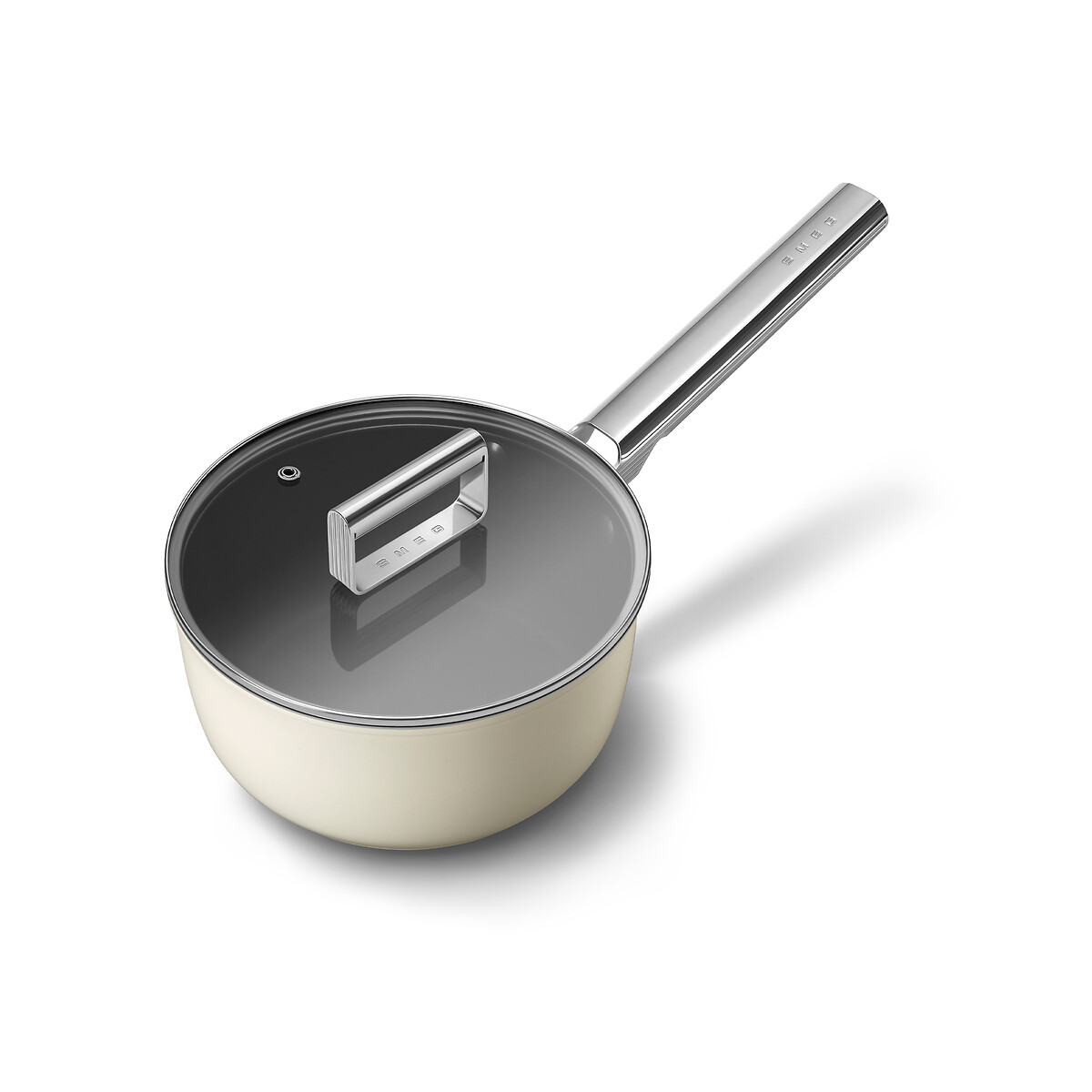 Casserole 20 cm Année 50 crème, SMEG