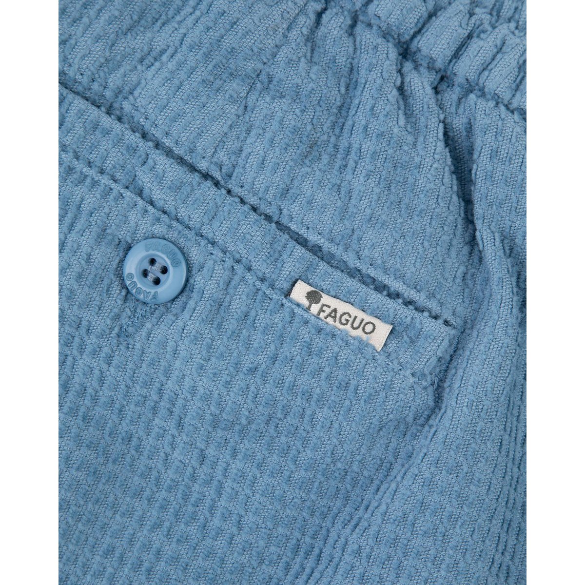 Short élastique CHEVRE bleu moyen, FAGUO