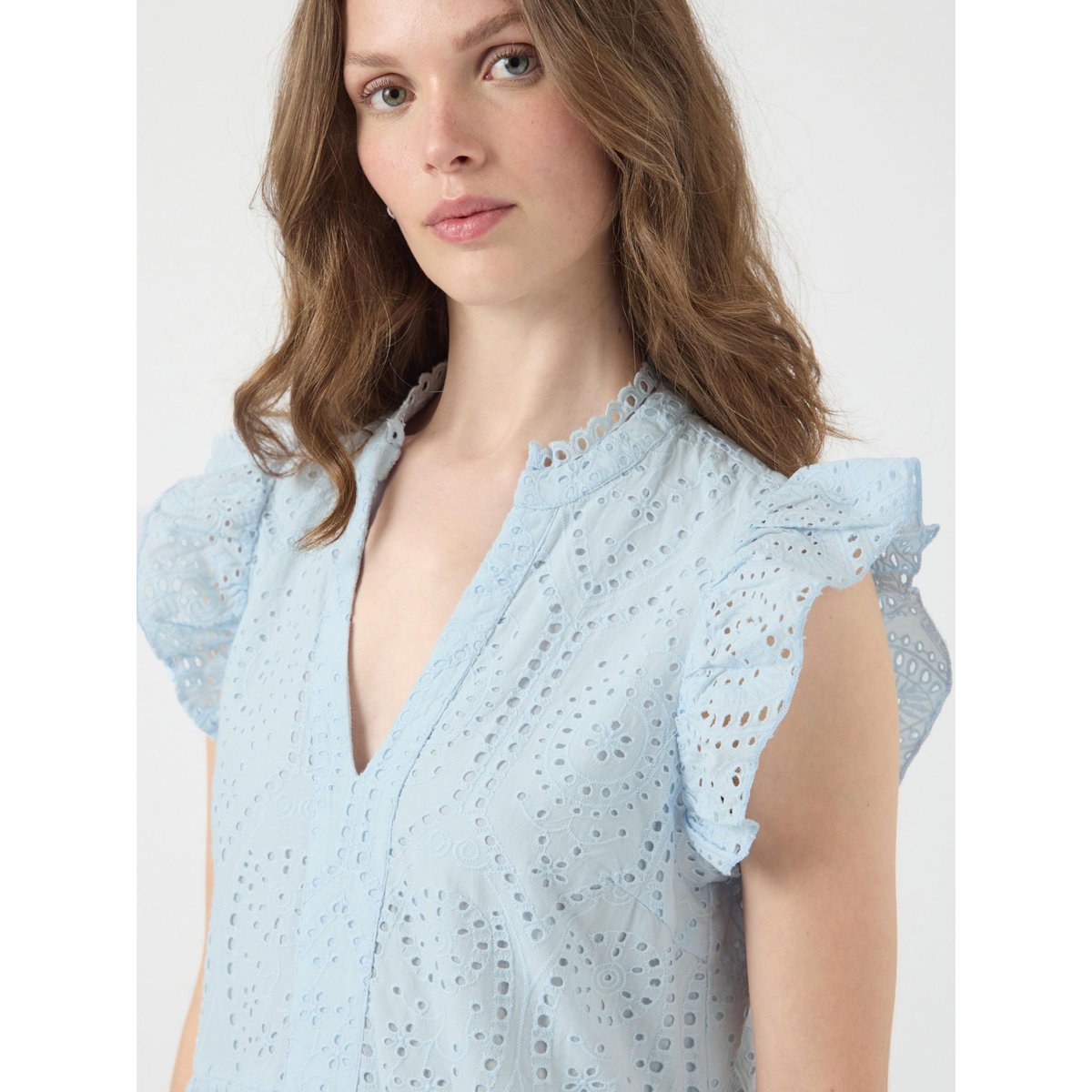 Robe Sans Manches bleu - ice water, YAS