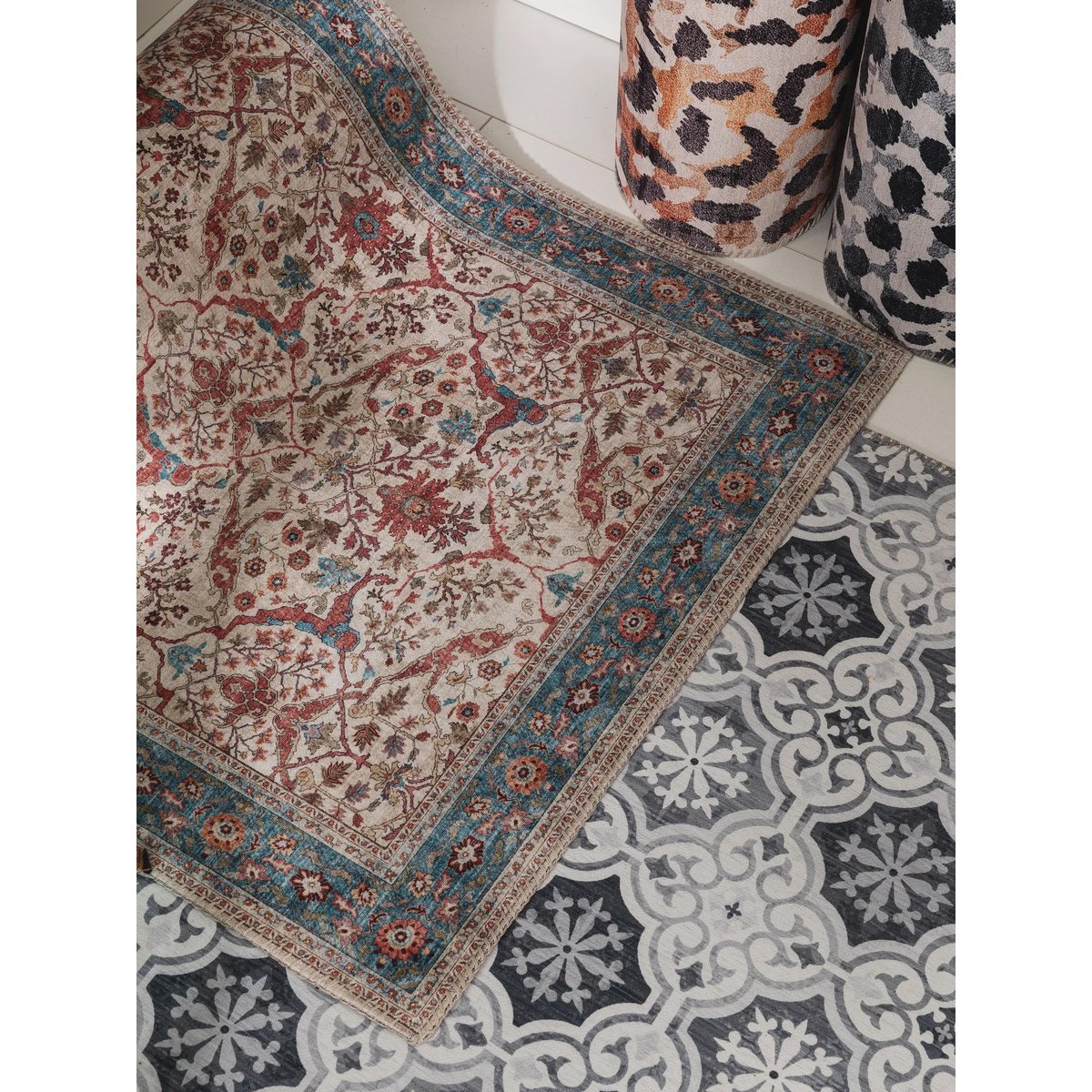 Tapis de couloir lavable LAURY multicouleur, BENUTA 
