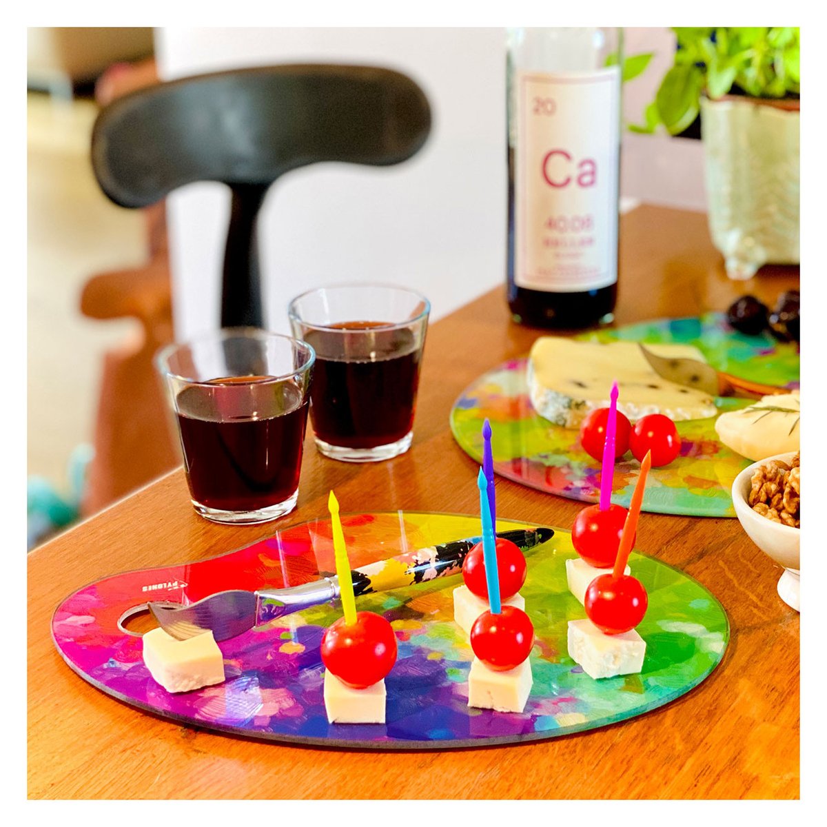 Planche en verre  Chef d'œuvre palette, PYLONES