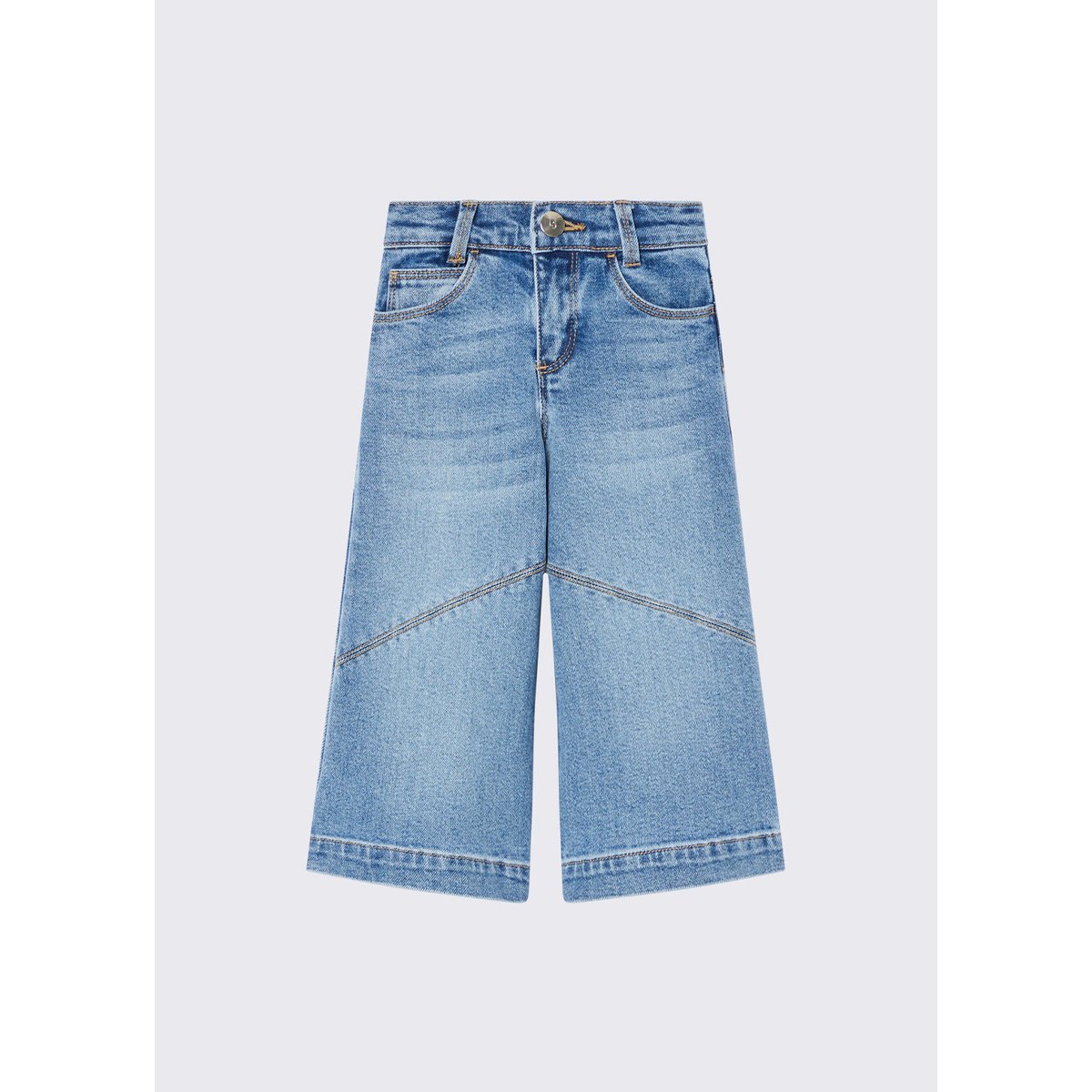 Jeans à jambe large denim bleu, LIU JO