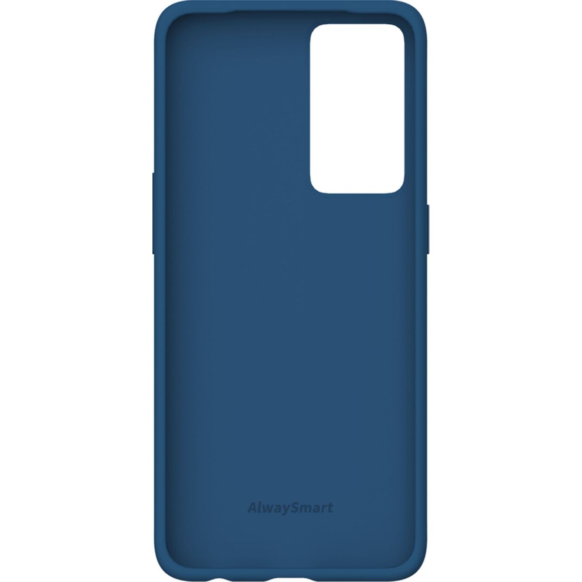 Coque Reno 8 Lite Silicone Bleu bleu, OPPO