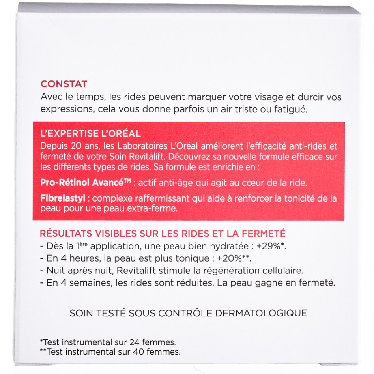 Soin Nuit Hydratant et Fermeté 50ml n/a, L'OREAL PARIS