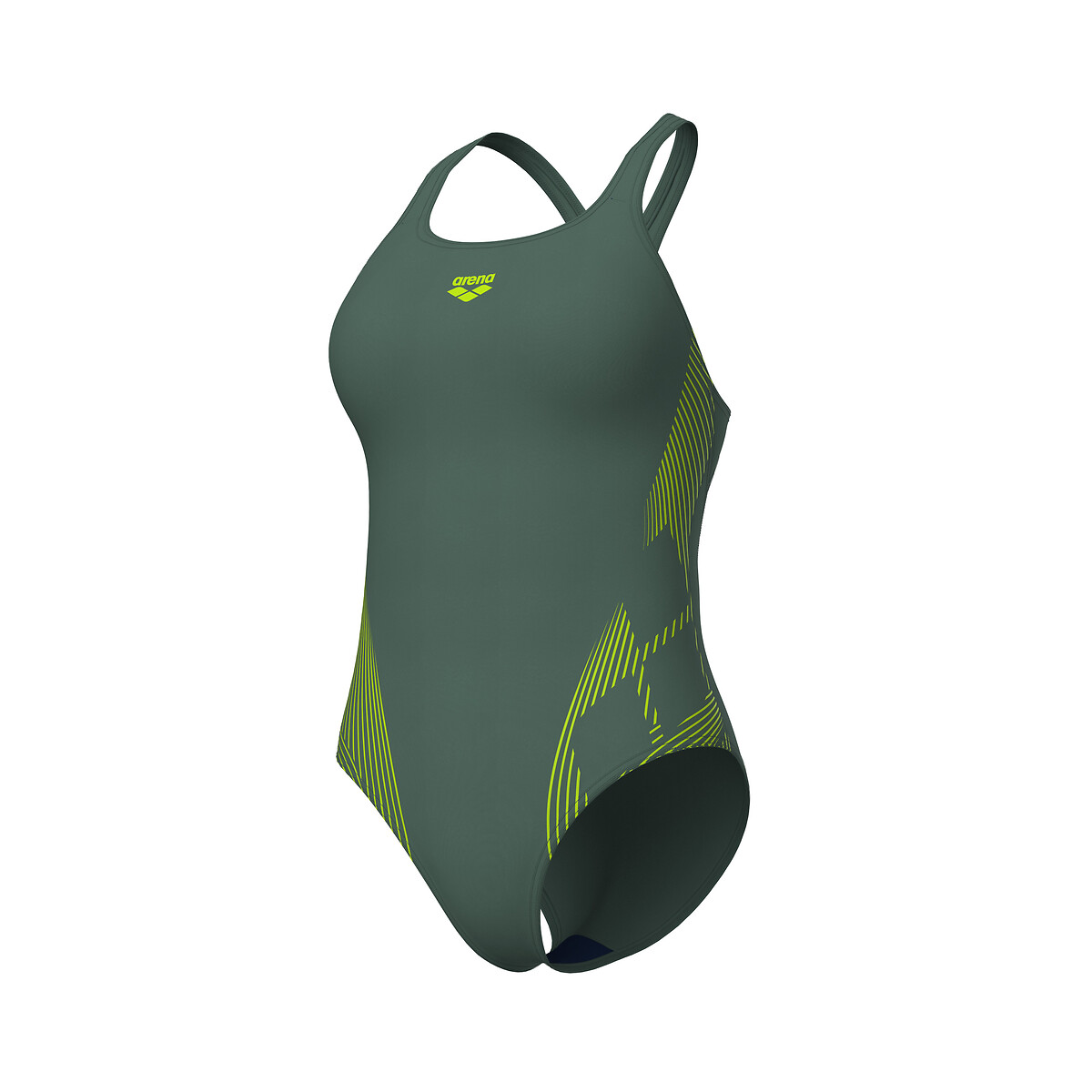 Lily Swim Pro Back Swimsuit khaki/green, ARENA