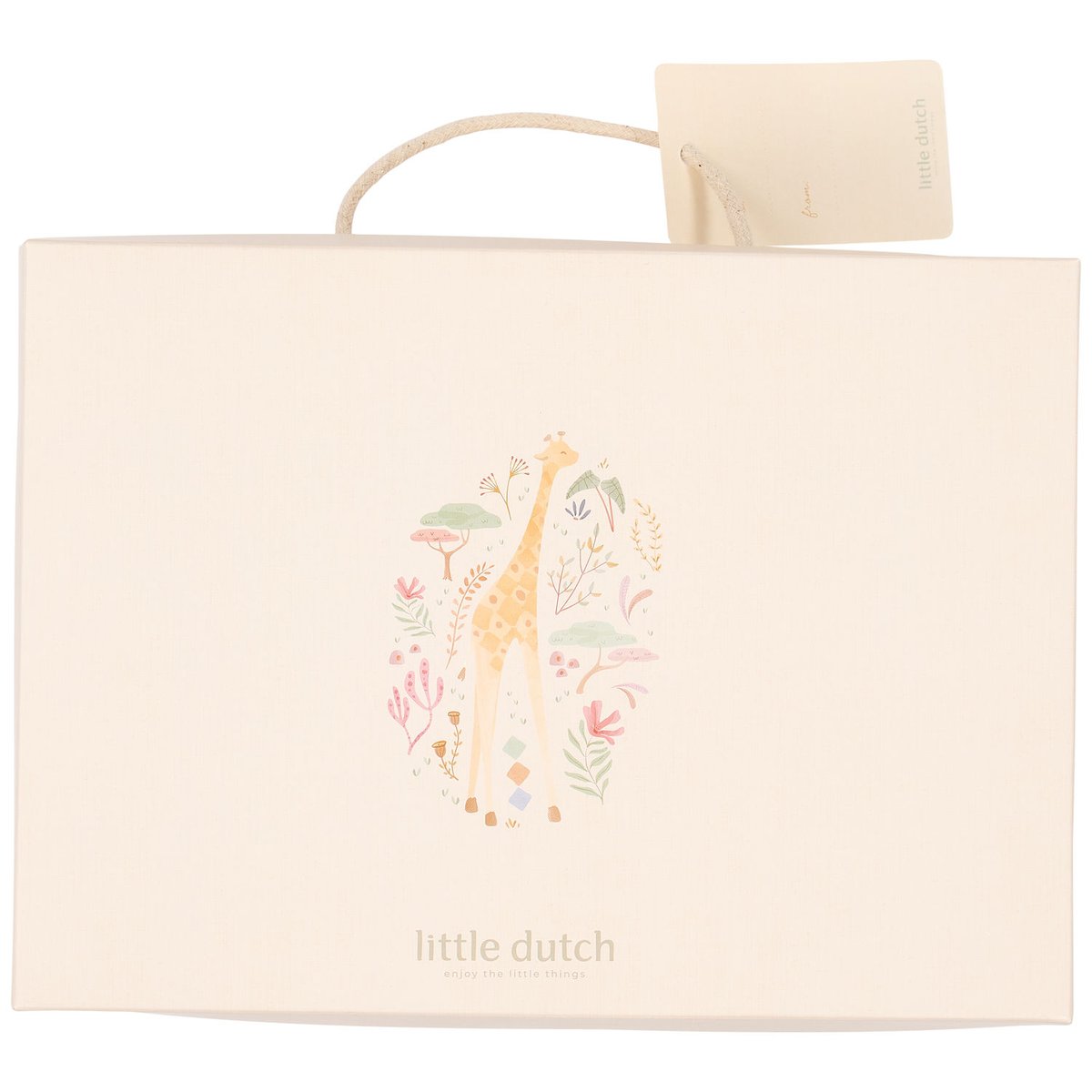 Coffret cadeau blanc rose, beige, LITTLE DUTCH