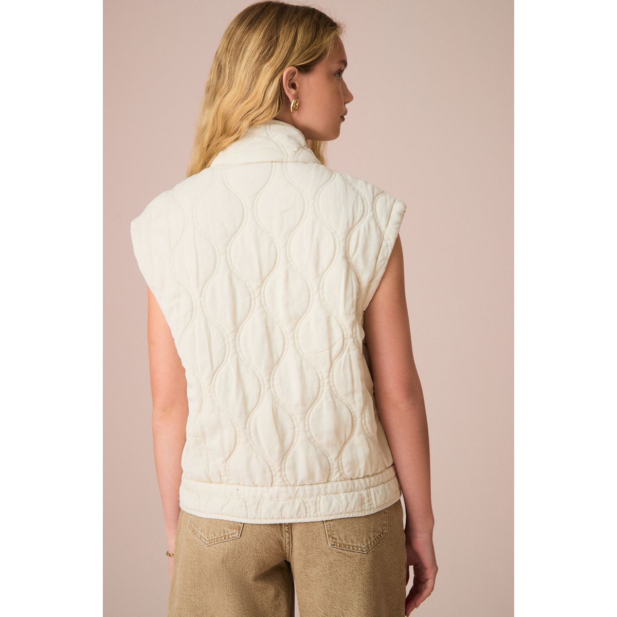 Veste matelassée écru, NEXT