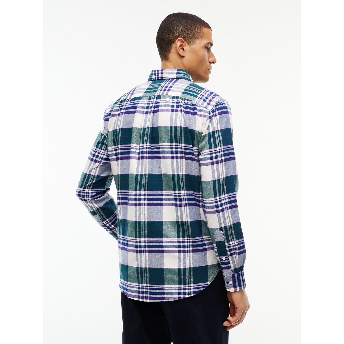 Chemise en flanelle carreaux vert, TOMMY HILFIGER